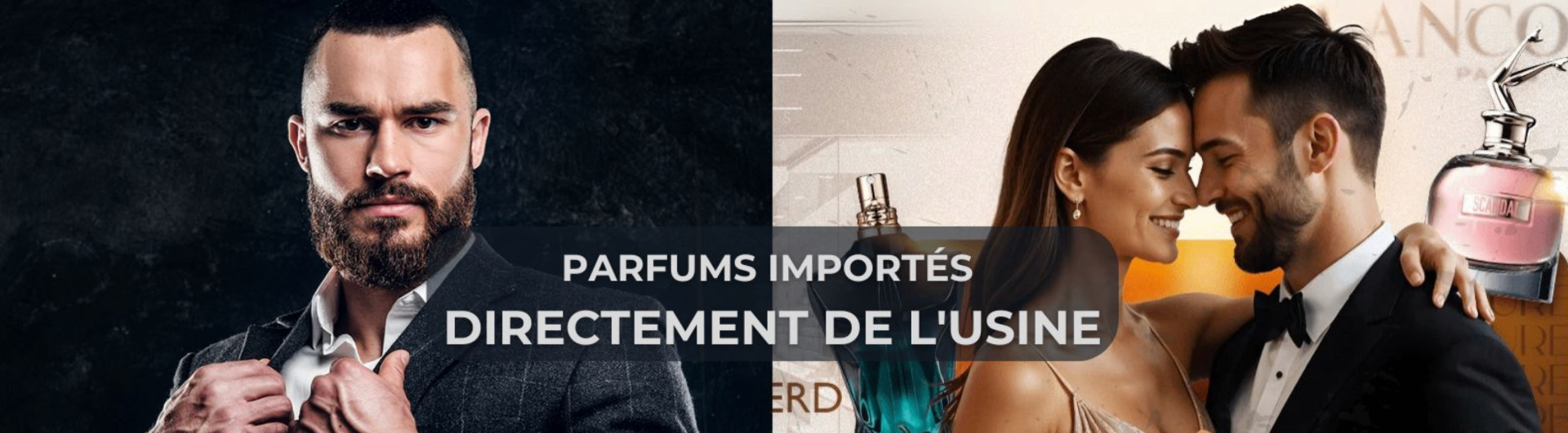 Perfumes importados directamente da fábrica